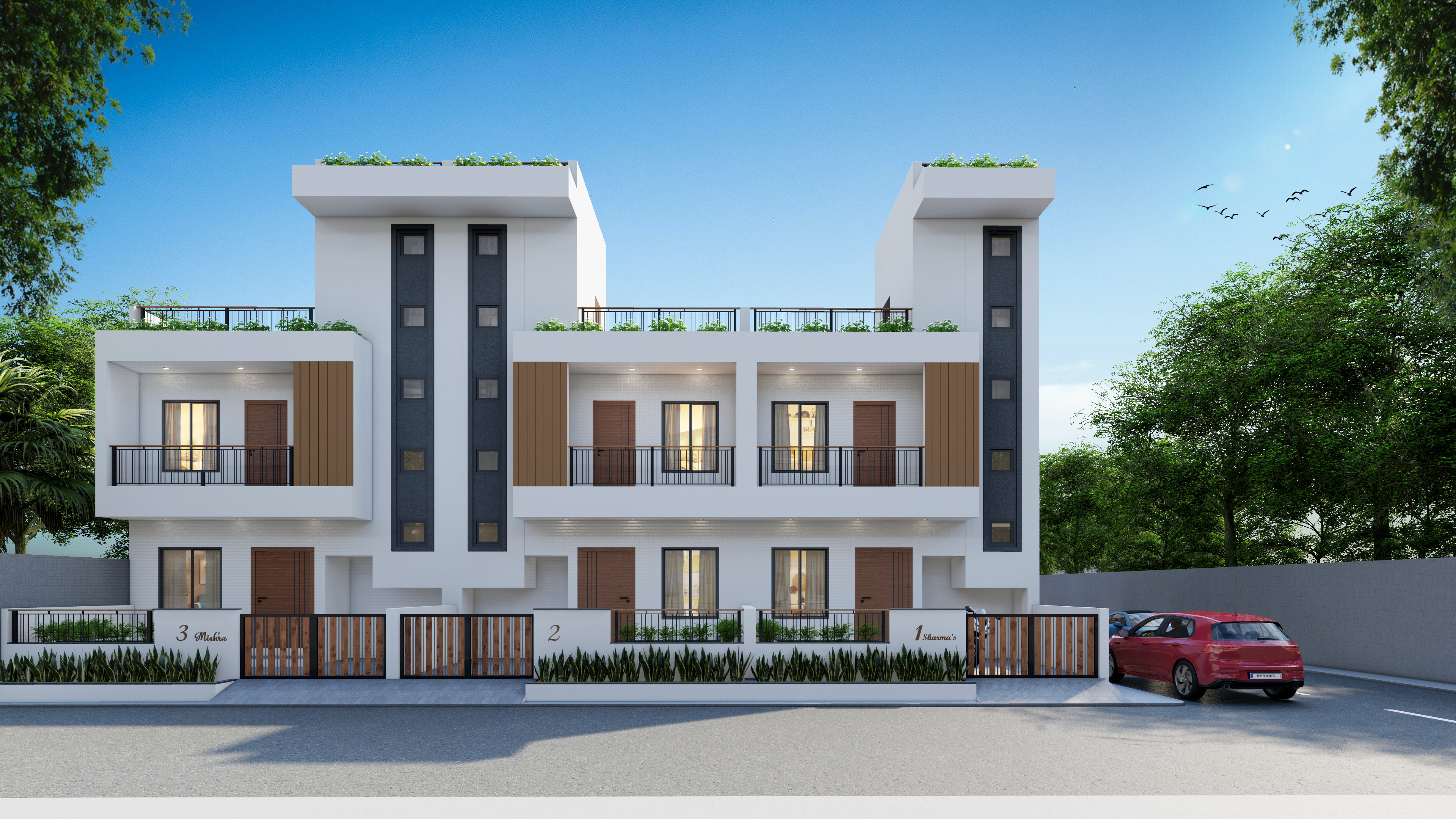 Pradhan Avanti — Luxury Duplex Bungalows on Katara Hills
