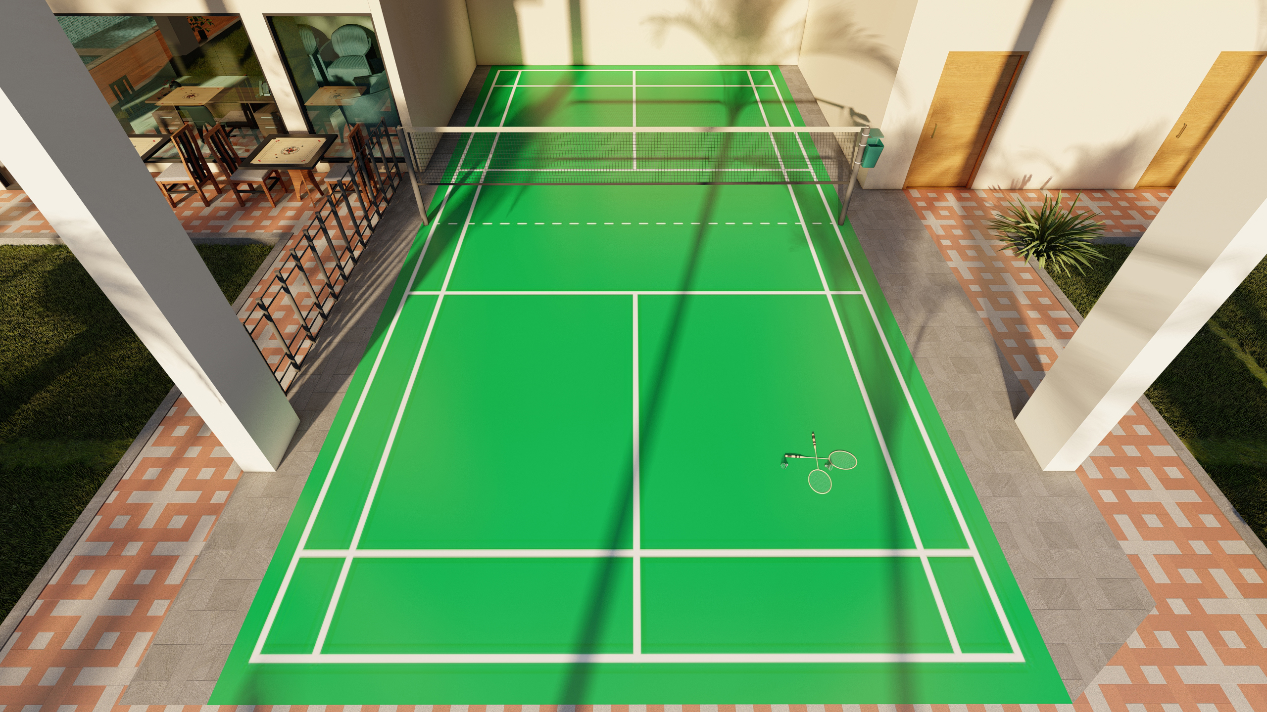 Pradhan Pristine — Badminton & Sports Court